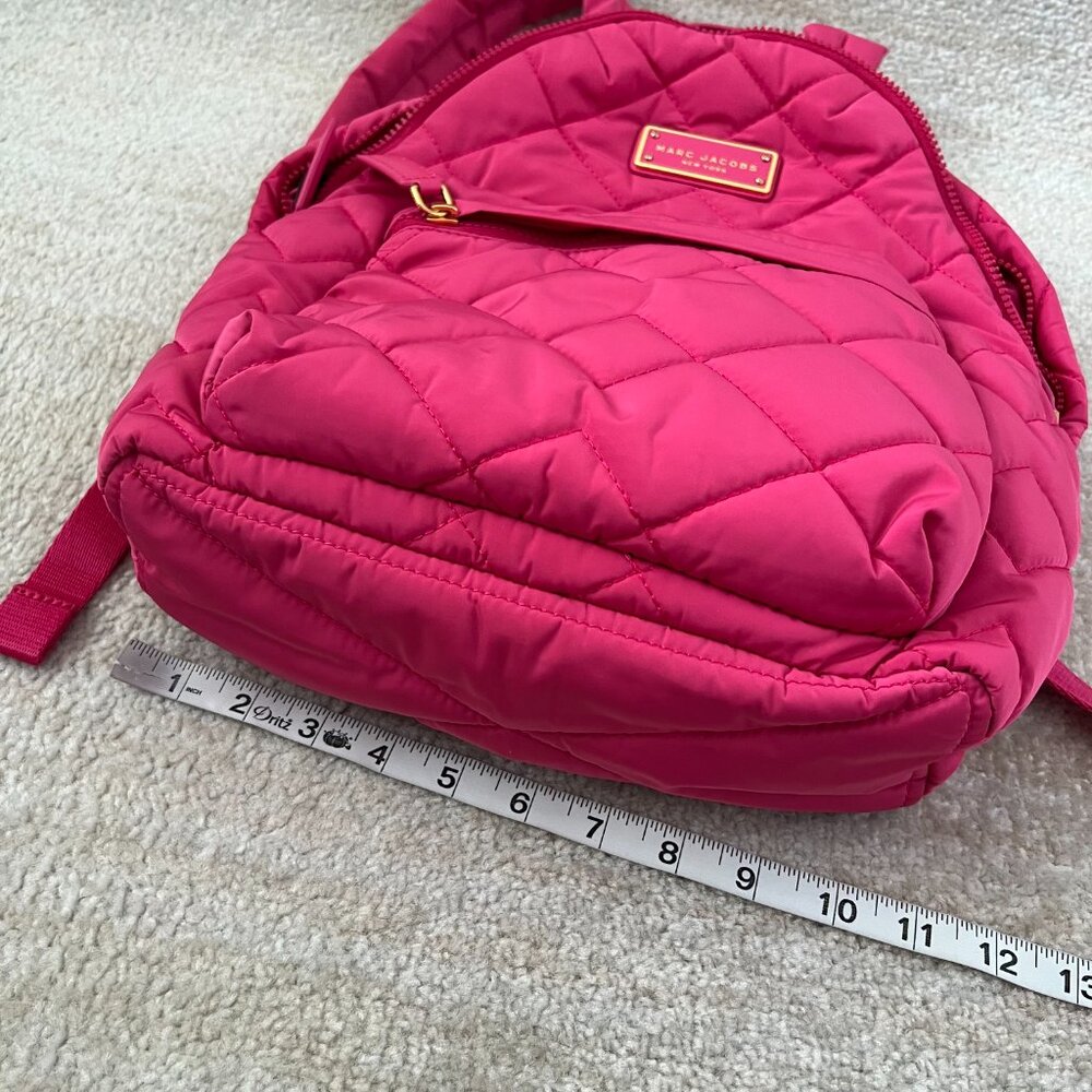 Marc Jacobs Fuchsia Quilted Mini Backpack - Picture 13 of 14